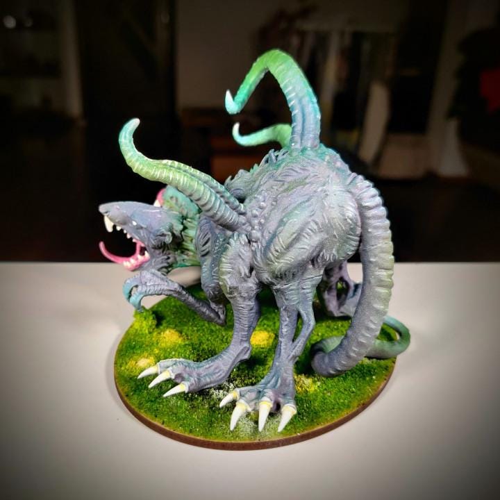 Chaos Spawn Mutant Rat Miniature | for Fantasy | Grimdark | for DnD RPG | Sci -fi resin mini | Print your Monster