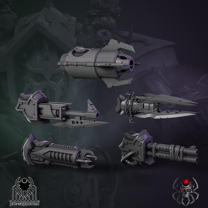 Fallen Knights Exterminator - Sci-Fi Wargames & TTRPG | Eight Legs Miniatures mini