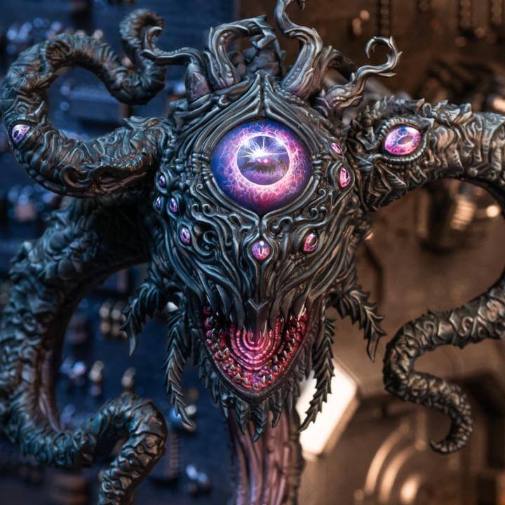 Chaos - Void Watcher - Den Of Imagination - Tabletop Wargaming Miniature for Grimdark Sci-Fi 3D Printed Mini for OPR