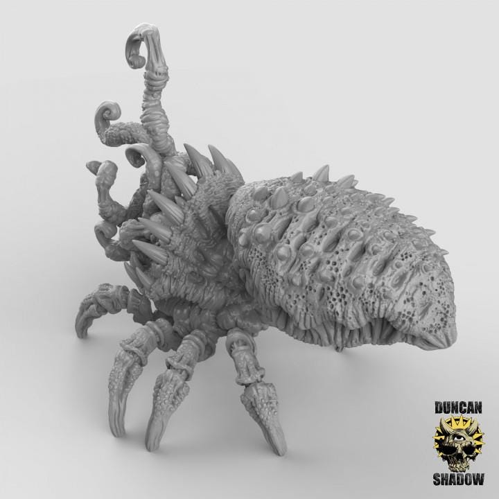 Chaos Spawn Bug Mythos Spider miniature | Duncan Shadow | PathFinder | Mini | Tabletop Wargaming | Dungeons and Dragons | Fantasy | RPG