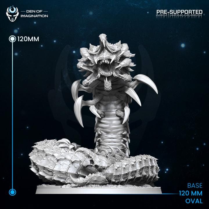 Devouring Serpent - Miniatures - Hive Kelth - Wildmesh - Tabletop Wargaming for Grimdark | Alternative | OPR Sci-Fi mini