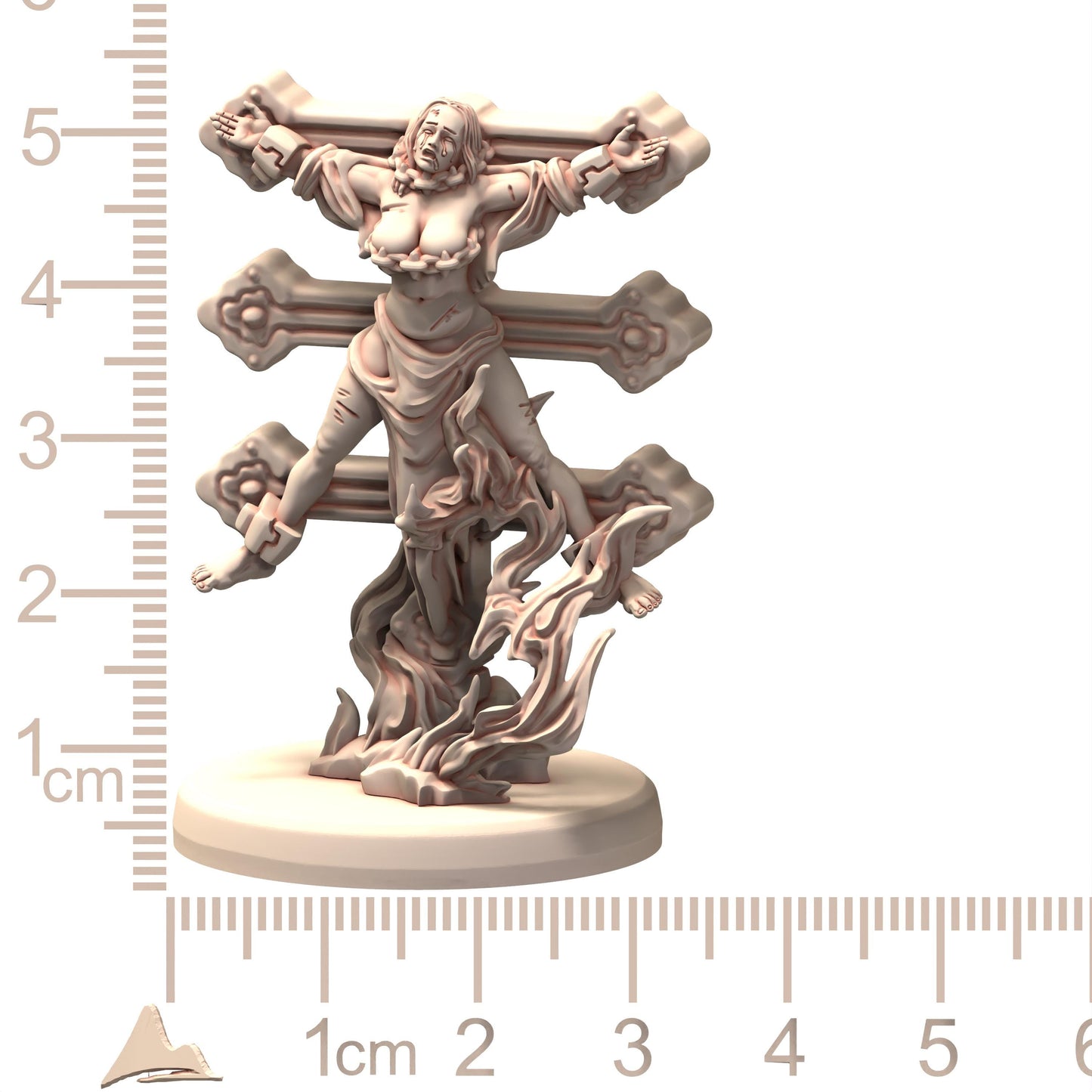 BELTHAZARK Zealots of Belthazark Fanatics Nuns Chainsaw Inquisition - Printerra - Tabletop Wargaming Miniature for Grimdark OPR Sci-fi