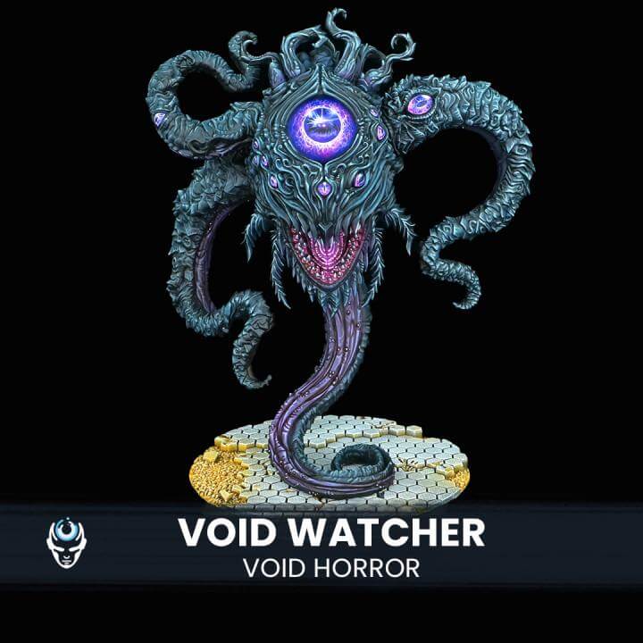 Chaos - Void Watcher - Den Of Imagination - Tabletop Wargaming Miniature for Grimdark Sci-Fi 3D Printed Mini for OPR