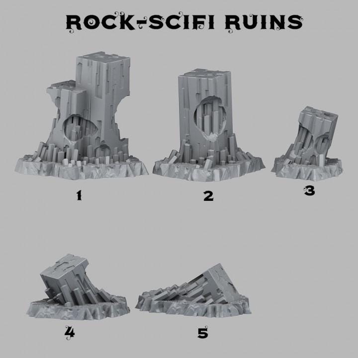 Sci Fi Relics Wargaming Terrain Objectives | Fantastic Plants and Rocks | PathFinder | Mini | Dungeons and Dragons | Fantasy | RPG