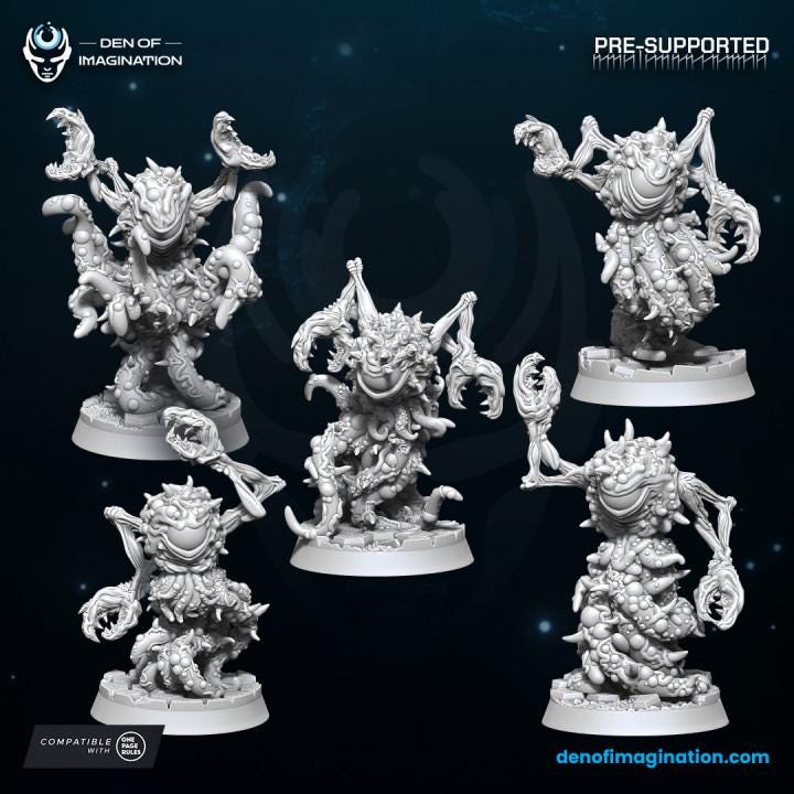 Chaos Demons - Void Eyes - Wildmesh - Tabletop Wargaming for Grimdark | Alternative | OPR Sci-Fi mini