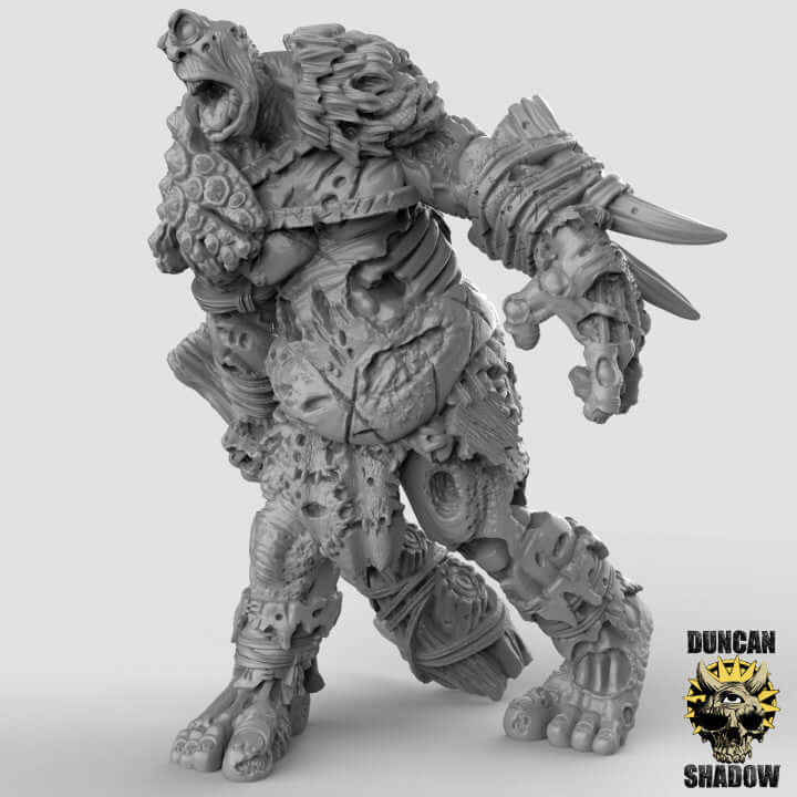 Detailed miniature figure from the Duncan Shadow collection, showcasing intricate design and texture features.