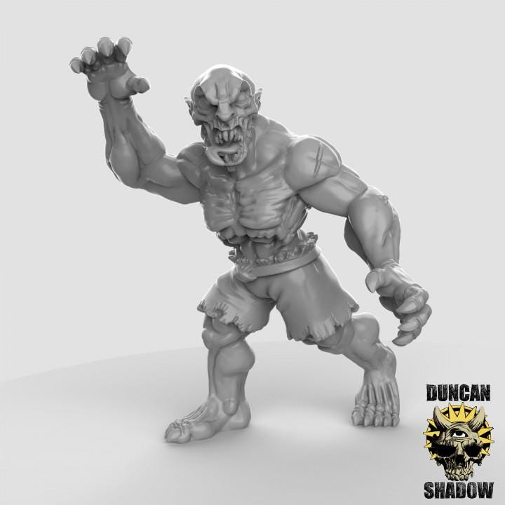 Ghouls | Duncan Shadow | PathFinder | Mini | Tabletop Wargaming | Dungeons and Dragons | Resin | Fantasy | RPG
