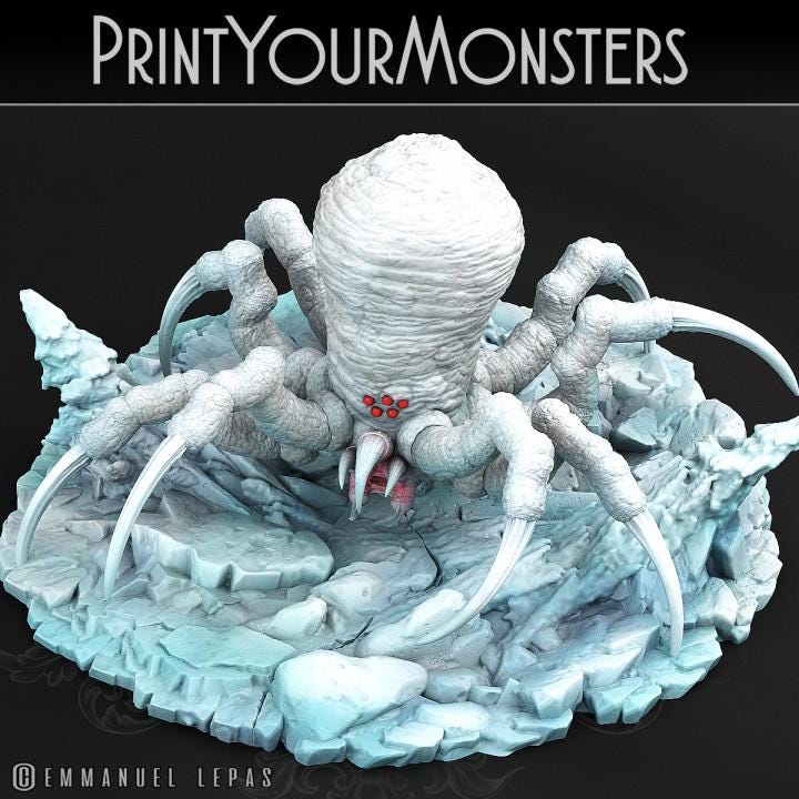Total Spiders Pack | Fantasy | Print your Monster