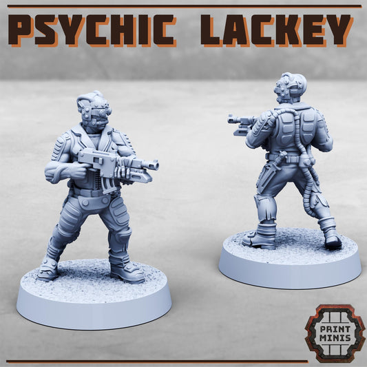 Psychic Lackey - Print Minis - Tabletop Wargaming Miniature for Grimdark | OPR | Sci-fi