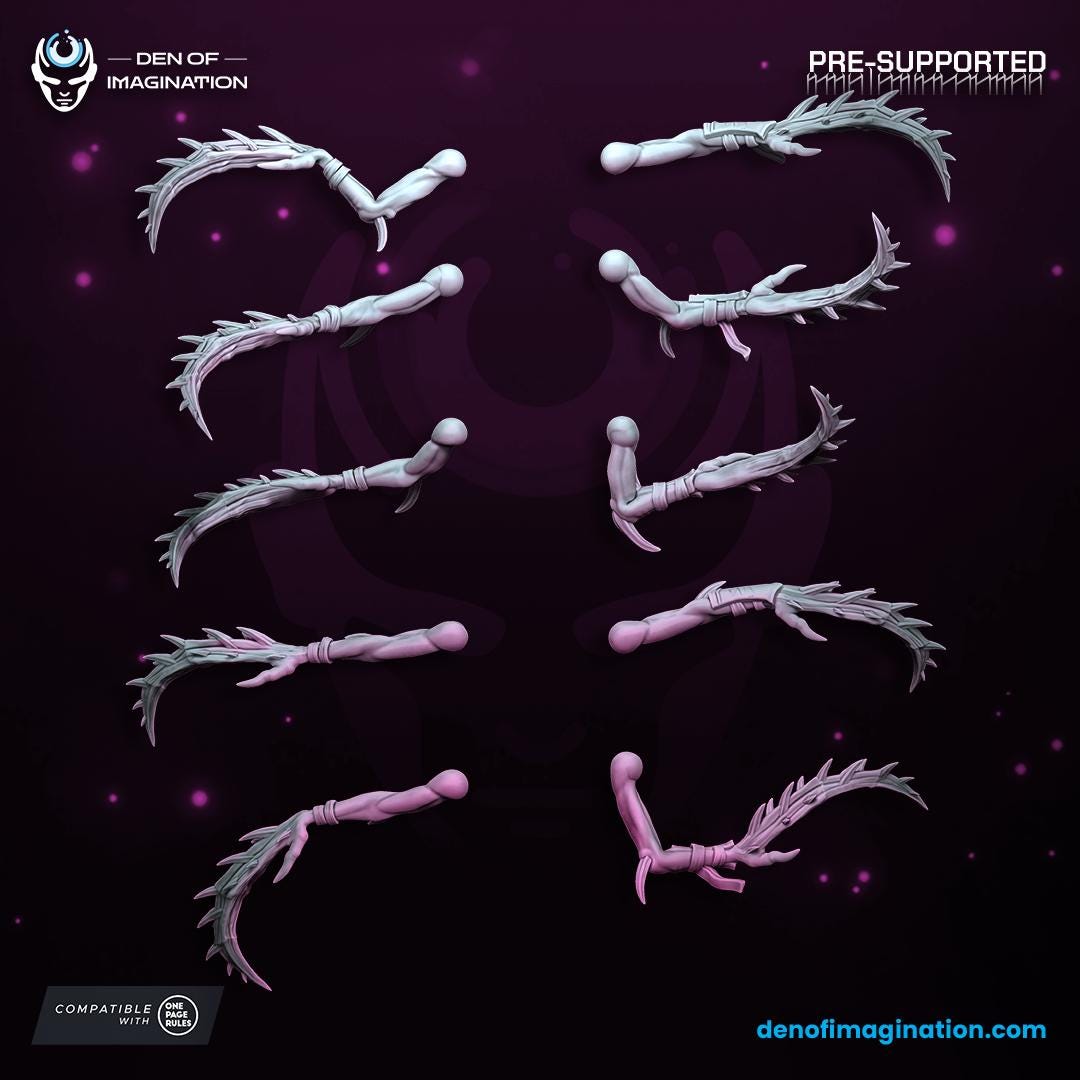 Chaos Demon - Succubus Reborn - Miniatures - NEW Wildmesh release March 25 Tabletop Wargaming for Grimdark | OPR | Sci-fi