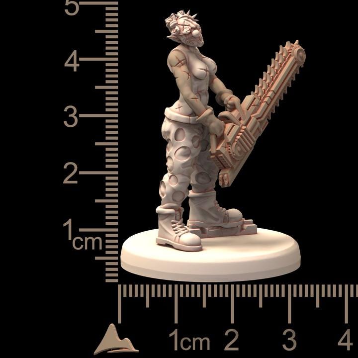 TECHNOPUNK Clussy Gang Violent Clown Circus - Printerra Studios - Tabletop Wargaming Miniature for Grimdark | OPR | Sci-fi