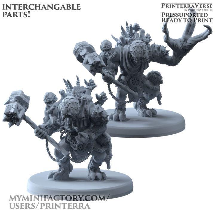 Igor Abominations - Genetist Fleshsculptor - Printerra Studios - Tabletop Wargaming Miniature for Grimdark | OPR | Sci-fi