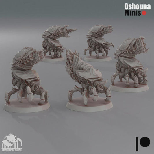 Stinger Shooters - Oshounaminis - Tabletop wargaming miniature for Grimdark | OPR | Sci-fi | Alien Bug Proxy | Printed mini