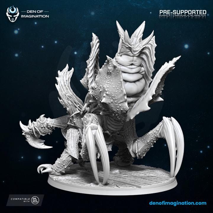 Heavy Artillery - Miniatures - Hive Kelth - Wildmesh - Tabletop Wargaming for Grimdark | Alternative  | OPR Sci-Fi mini