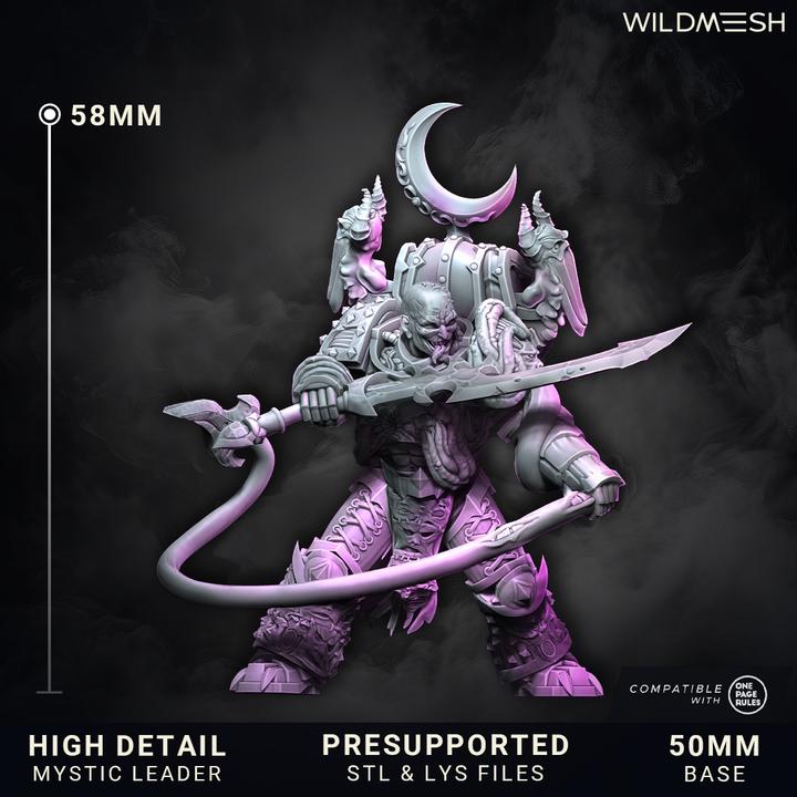 Chaos Excess - Caedor Valis Release - August 25 Release - Wildmesh Tabletop Wargaming for Grimdark Alternative OPR