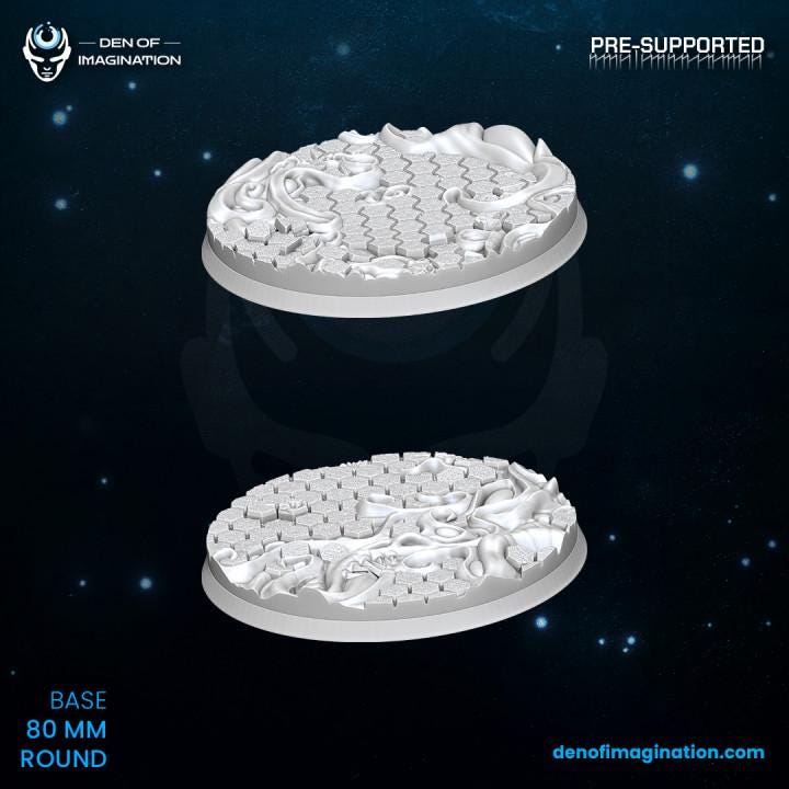 Chaos Void Infestation Bases - Wildmesh - Tabletop Wargaming Grimdark Scifi Fantasy Daemon Grimdark