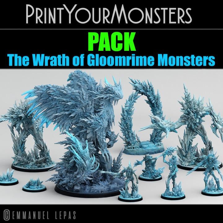 Basalt Elemental Battle Miniatures | Print Your Monster | Fantasy | Grimdark | DnD | Tabletop Wargaming Mini