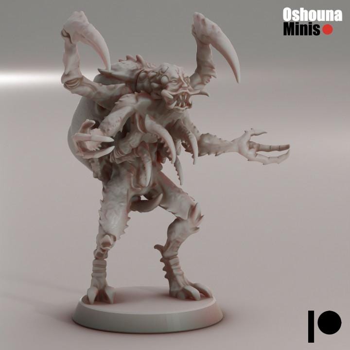 Infected Unit (6-20) - Deep Hive - Oshounaminis - Tabletop wargaming miniature for Grimdark | OPR | Sci-fi | Alien Bug Proxy | Printed mini