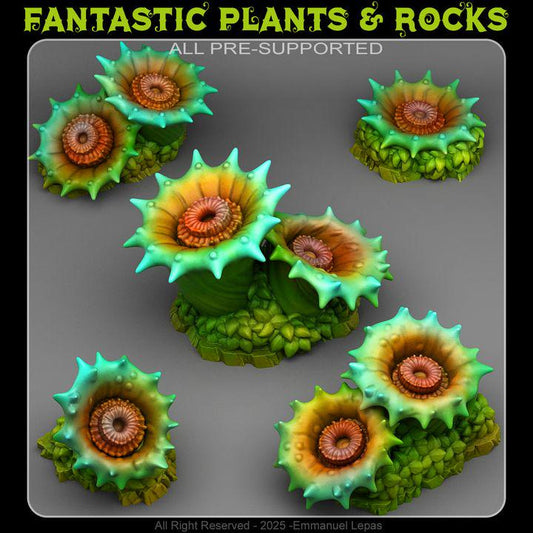 Acid Venus Plants Scatter Terrain Objectives Fantastic Plants and Rocks | PathFinder | Mini | Dungeons and Dragons Fantasy Grimdark