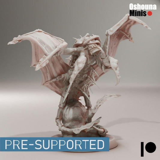 Flying Parasite - Deep Hive - Oshounaminis - Tabletop wargaming miniature for Grimdark | OPR | Sci-fi | Alien Bug Proxy | Printed mini