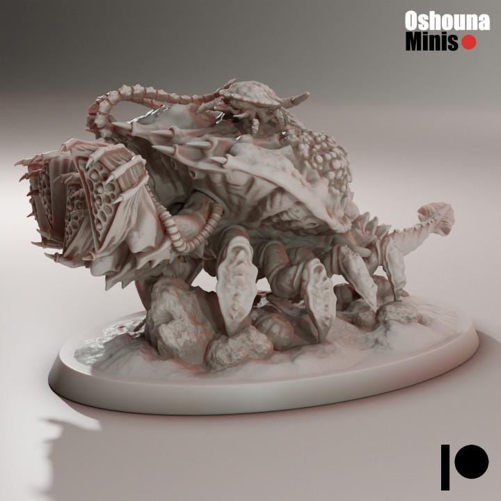 Mother Crab - Deep Hive - Oshounaminis - Tabletop wargaming miniature for Grimdark | OPR | Sci-fi | Alien Bug Proxy | Printed mini