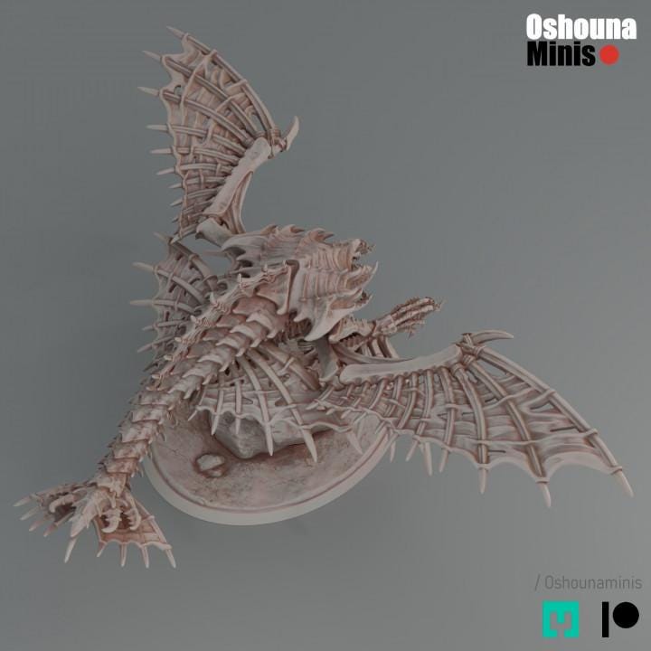 Sky Shredder - Deep Hive - Oshounaminis - Tabletop wargaming miniature for Grimdark | OPR | Sci-fi | Alien Bug Proxy | Printed mini