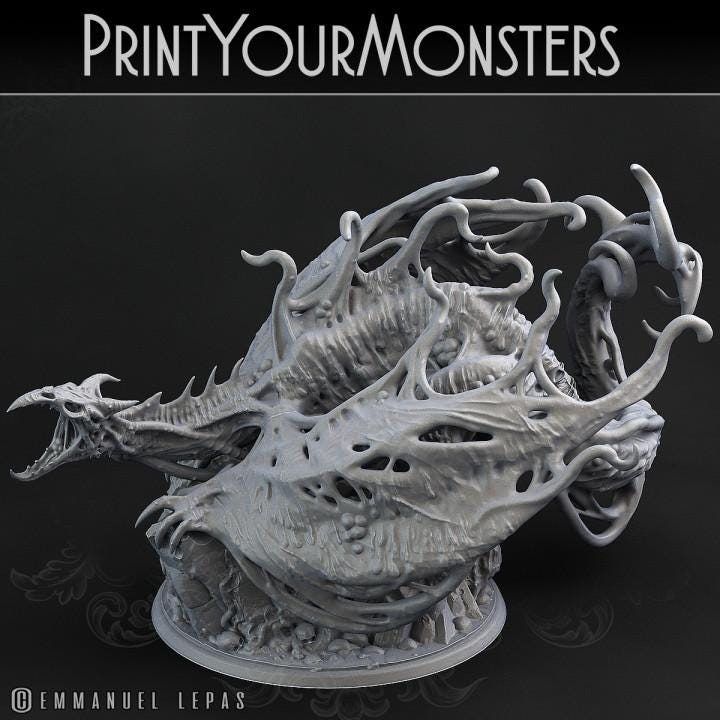 Sentient Dragon Ooze | Fantasy | Print your Monster