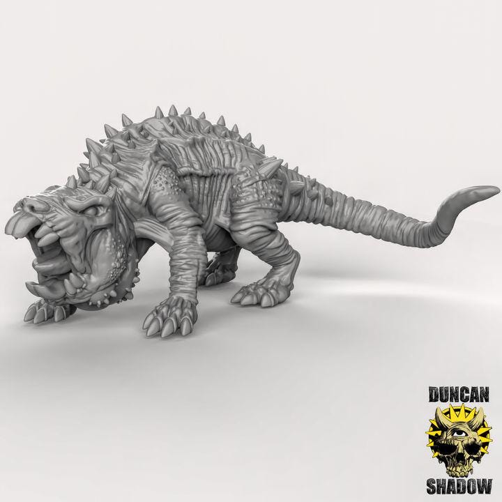 Mole Rats | Duncan Shadow| PathFinder | Mini | Tabletop Wargaming | Dungeons and Dragons | Resin | Fantasy | RPG