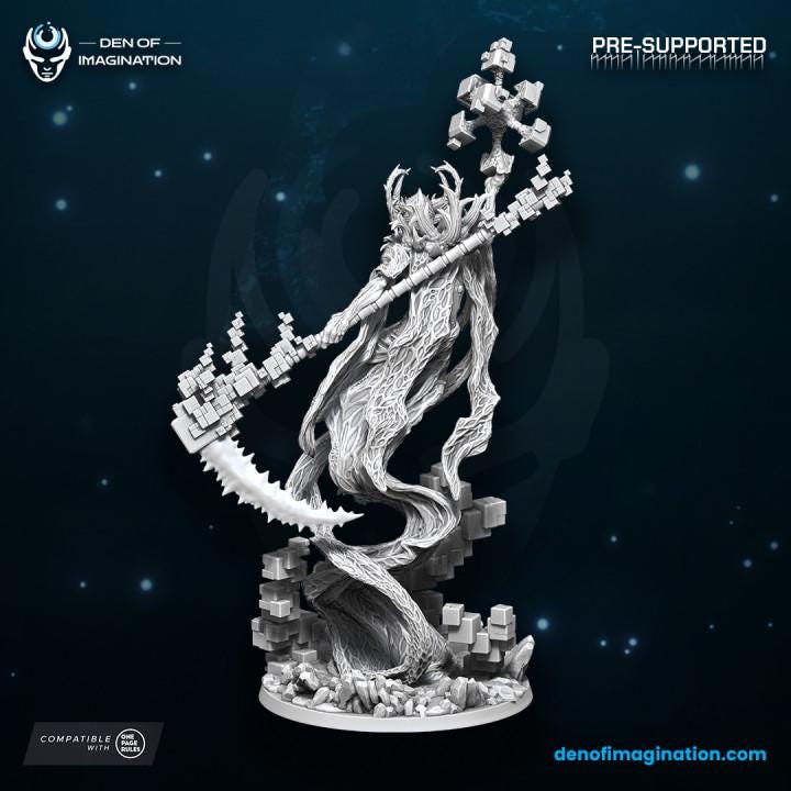 Void Avatar of Change - Chaos of Change - Wildmesh - Tabletop Wargaming for Grimdark | Alternative  | OPR Sci-Fi mini