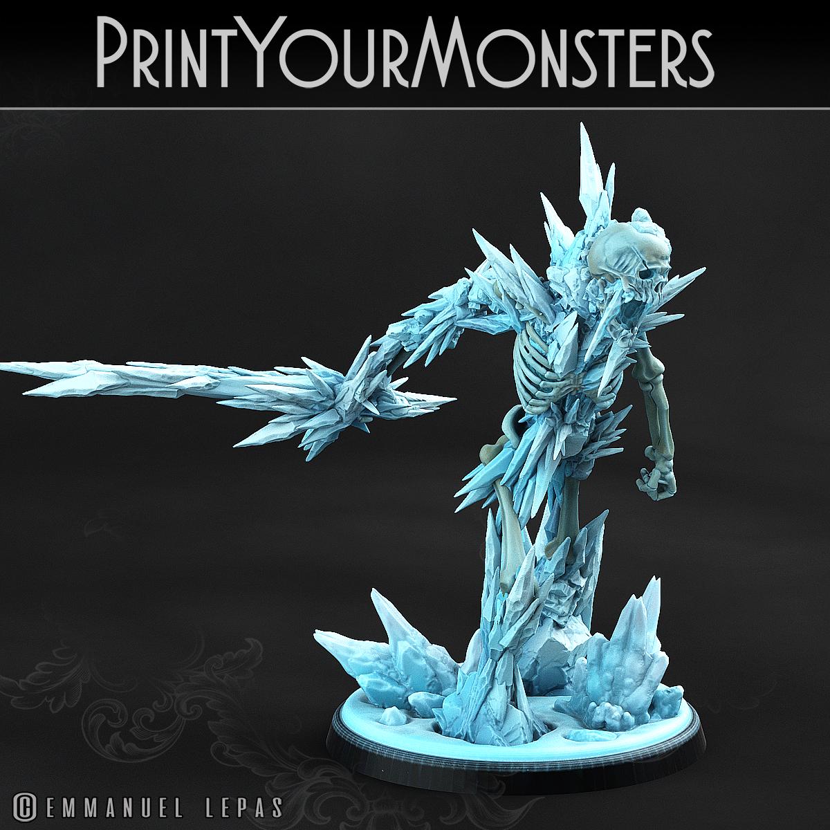 Basalt Elemental Battle Miniatures | Print Your Monster | Fantasy | Grimdark | DnD | Tabletop Wargaming Mini