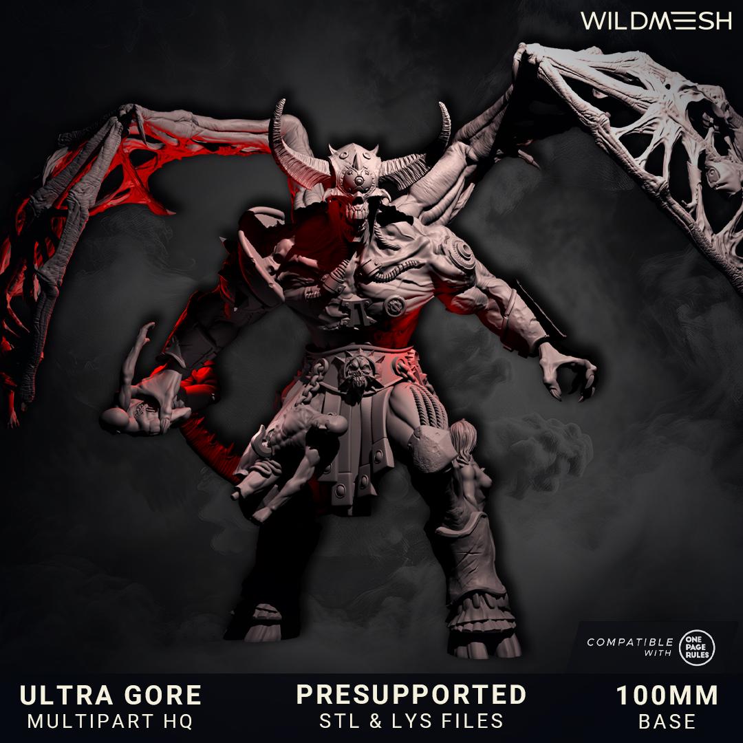 Chaos Wrath - Ferox The Banished  - Miniatures - Wildmesh - Tabletop Wargaming for Grimdark | Alternative  | OPR Sci-Fi mini