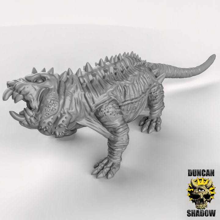 Mole Rats | Duncan Shadow| PathFinder | Mini | Tabletop Wargaming | Dungeons and Dragons | Resin | Fantasy | RPG