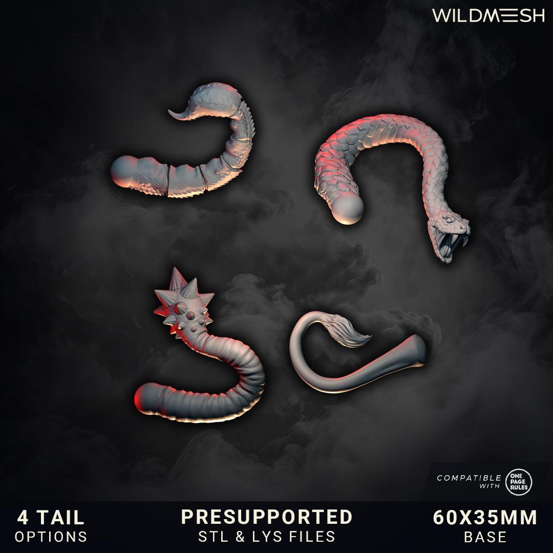 Chaos Wrath Gorepride Hounds Miniatures - New release Oct 25 Wildmesh - Tabletop Wargaming for Grimdark | Alternative  | OPR Sci-Fi mini