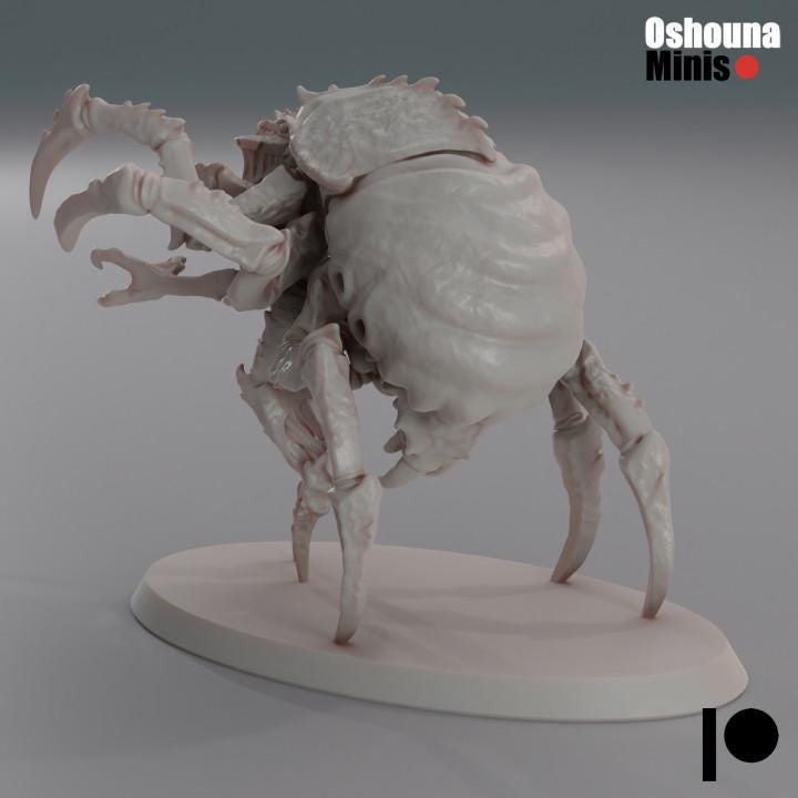 Infected Queen - Deep Hive - Oshounaminis - Tabletop wargaming miniature for Grimdark | OPR | Sci-fi | Alien Bug Proxy | Printed mini