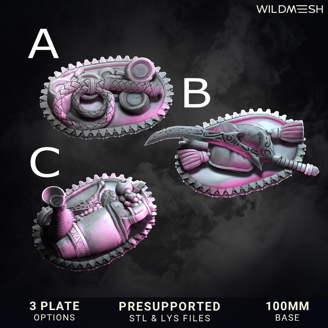 Chaos Demon Succubus of Excess - Bride of Silence Ultimate bundle 60mm Miniatures Wildmesh May 25 Tabletop Wargaming for Grimdark OPR Sci-fi