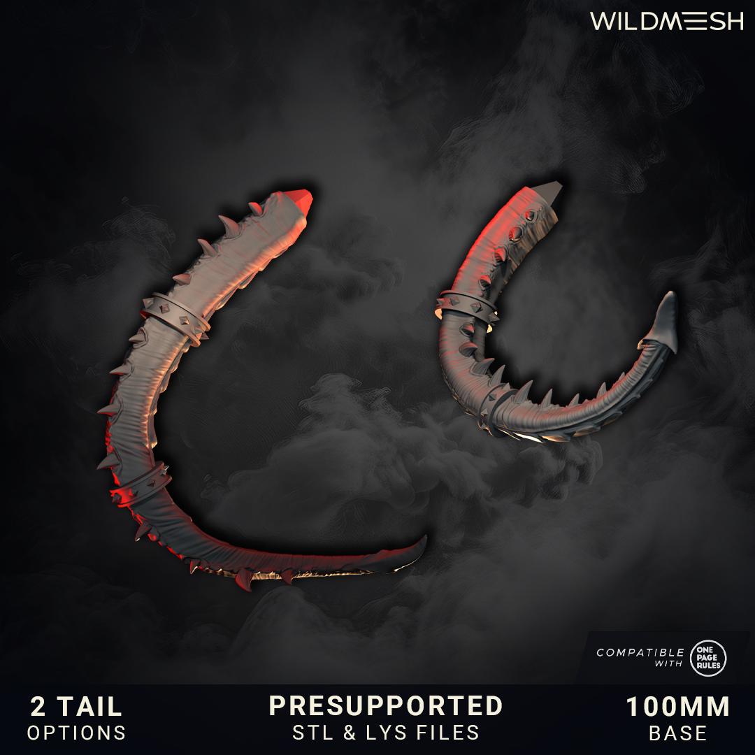 Chaos Wrath - Ferox The Banished  - Miniatures - Wildmesh - Tabletop Wargaming for Grimdark | Alternative  | OPR Sci-Fi mini