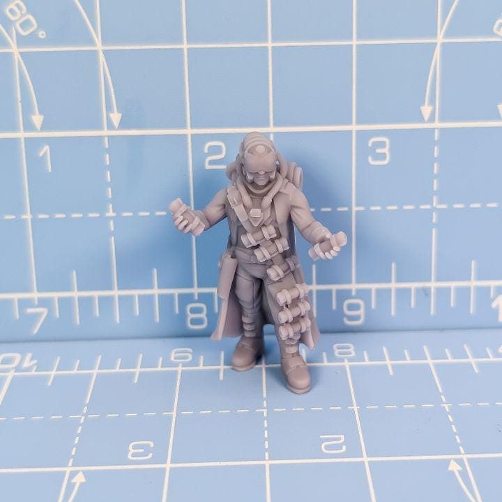 Rumour Dealer - Tabletop Wargaming Miniature for Grimdark | OPR | Sci-fi