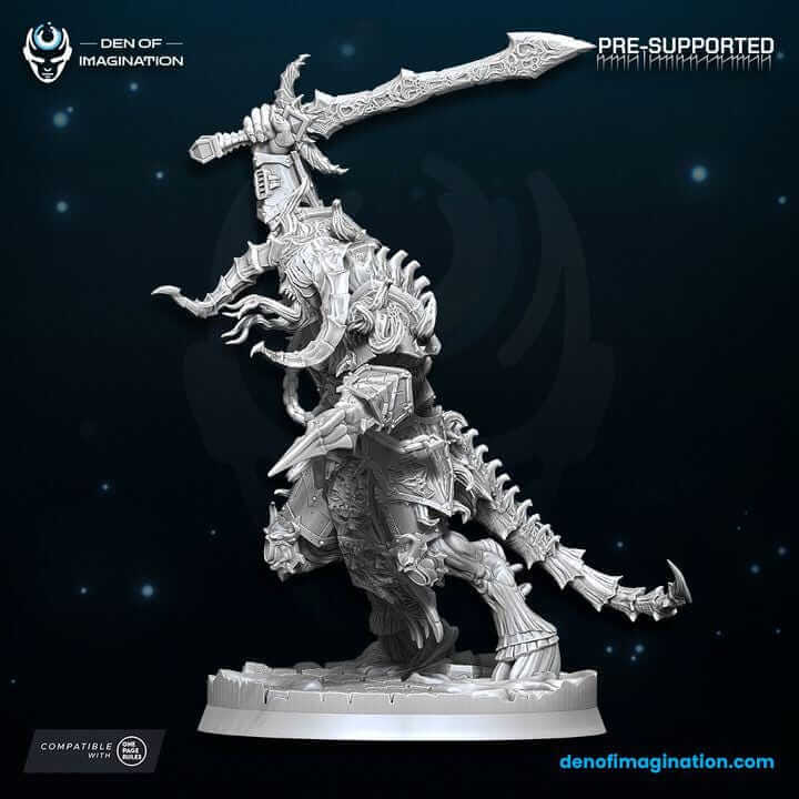 Chaos - Demonic Prince of Excess - Den of Imagination - Tabletop Wargaming Grimdark Scifi Fantasy Daemon Grimdark