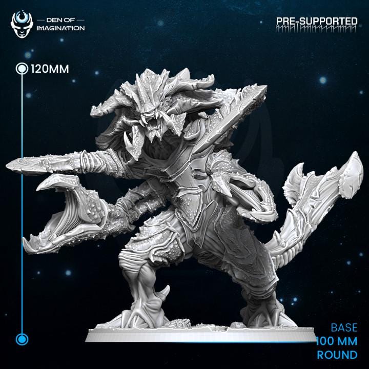 UltraFex Prime - Miniatures - Hive Kelth - Wildmesh - Tabletop Wargaming for Grimdark | Alternative  | OPR Sci-Fi mini Bug Alien