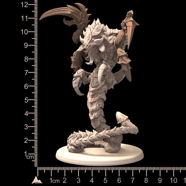Desert Moundlord Mawler  - Serket - Printerra Studios - Tabletop Wargaming Miniature for Grimdark | OPR | Sci-fi