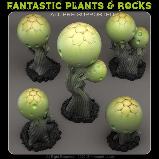 Alien Eggs Wargaming Terrain Objectives | Fantastic Plants and Rocks | PathFinder | Mini | Dungeons and Dragons | Fantasy | RPG