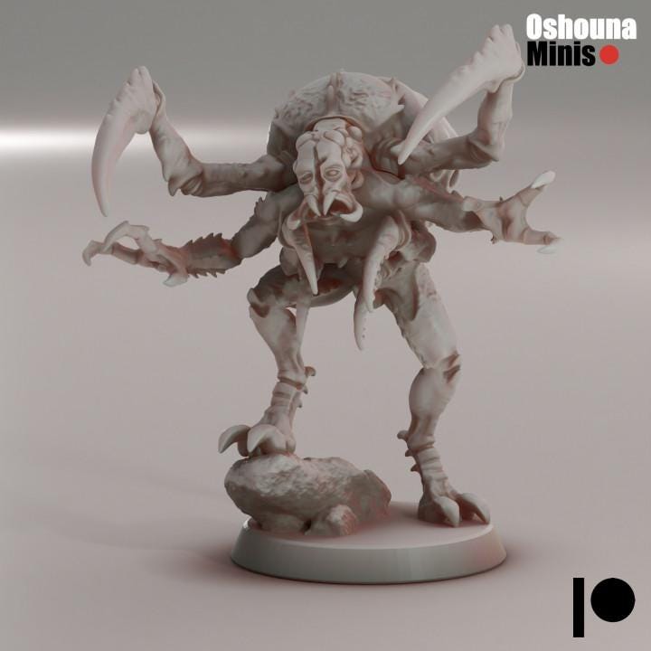 Infected Unit (6-20) - Deep Hive - Oshounaminis - Tabletop wargaming miniature for Grimdark | OPR | Sci-fi | Alien Bug Proxy | Printed mini