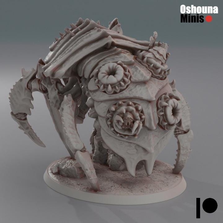 Mother Bug Deep Hive - Oshounaminis - Tabletop Wargaming Compatible with GrimDark, OPR and other table top Wargames