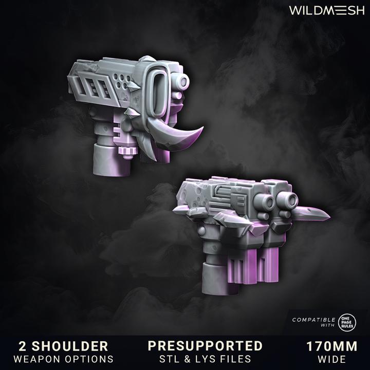 Chaos Excess - Corruptor - Modular - July 25 Release - Wildmesh Tabletop Wargaming for Grimdark Alternative OPR