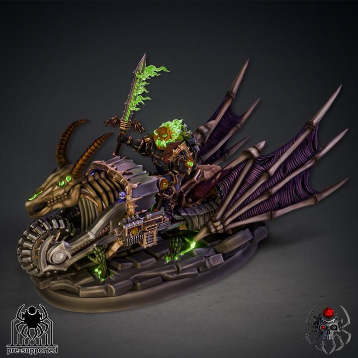 Pumkin-Marine Biker- Chaos Marine - for Sci-Fi Wargames & TTRPG | Eight Legs Miniatures mini