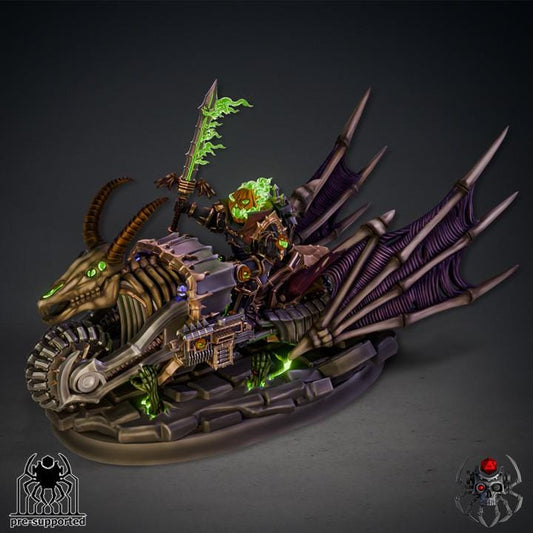 Pumkin-Marine Biker- Chaos Marine - for Sci-Fi Wargames & TTRPG | Eight Legs Miniatures mini