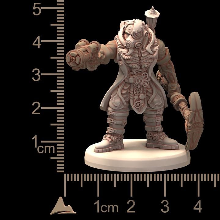 Neo Lab Guards ( 5 - 20 ) Genetist Fleshsculptor - Printerra Studios - Tabletop Wargaming Miniature for Grimdark | OPR | Sci-fi