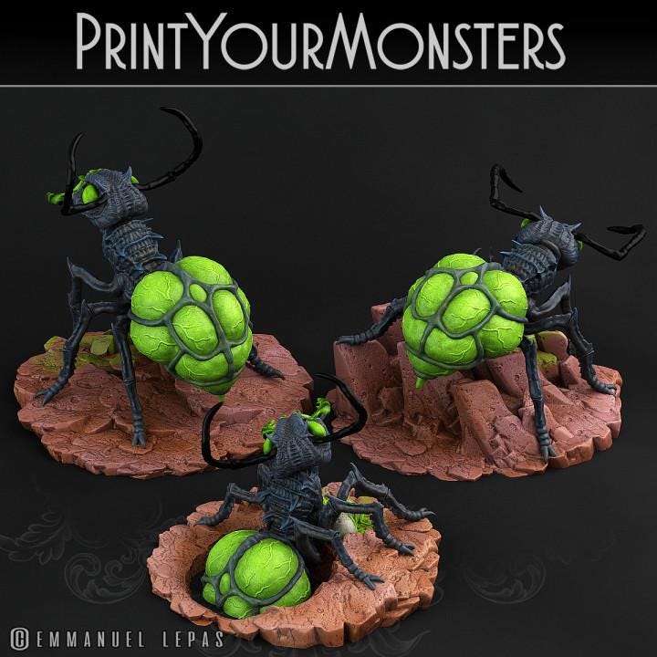 Total Insect Pack | Fantasy | Print your Monster