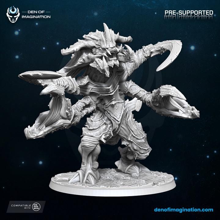 Hive Kelth - Complete Army Bundle - Wildmesh - Tabletop Wargaming for Grimdark | Alternative  | OPR Sci-Fi mini