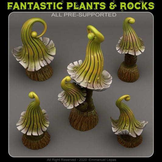 Enchanted Mushrooms Wargaming Terrain Objectives | Fantastic Plants and Rocks | PathFinder | Mini | Dungeons and Dragons | Fantasy | RPG